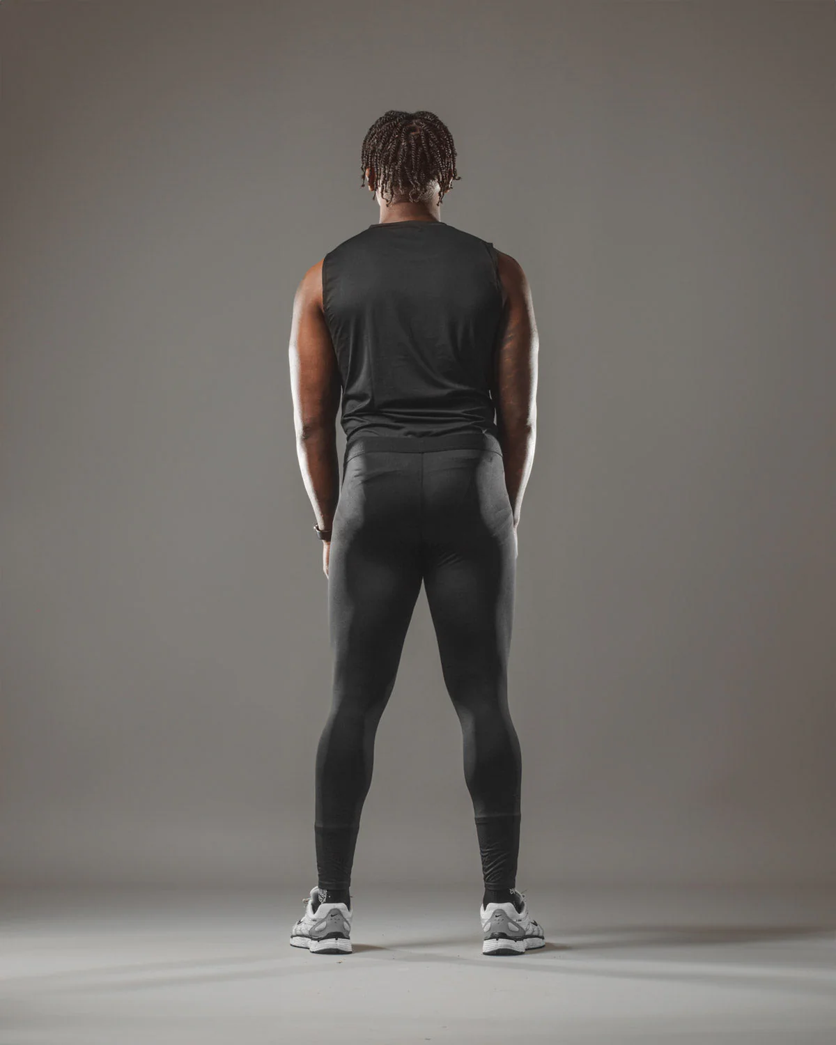 Compression Leggings : Black RAWS : [PERFORMANCE] - Image 5